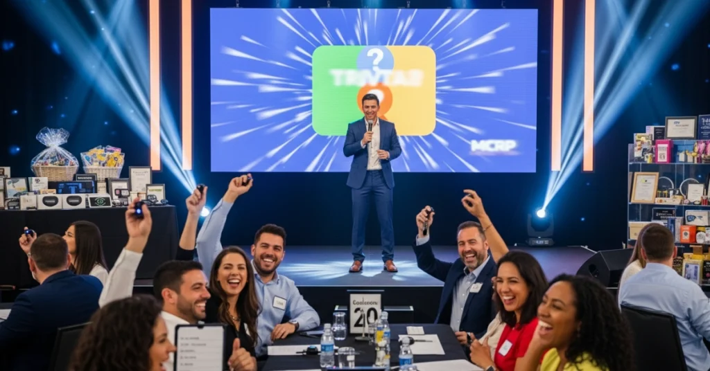 Game Show and Trivia Night in a corporate event