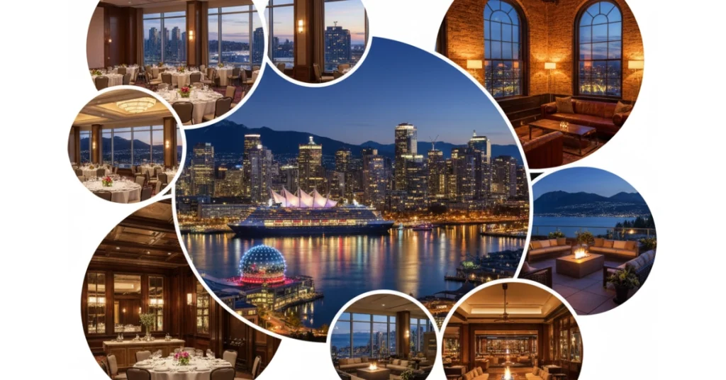 Luxury hotel venues in Vancouver
