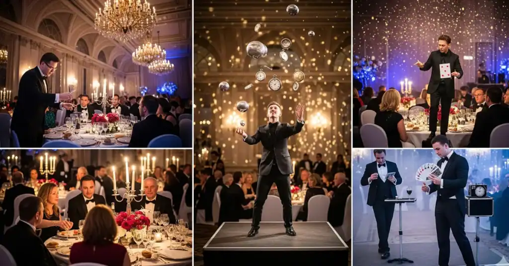 Magicians and Mentalists performing in corporate events