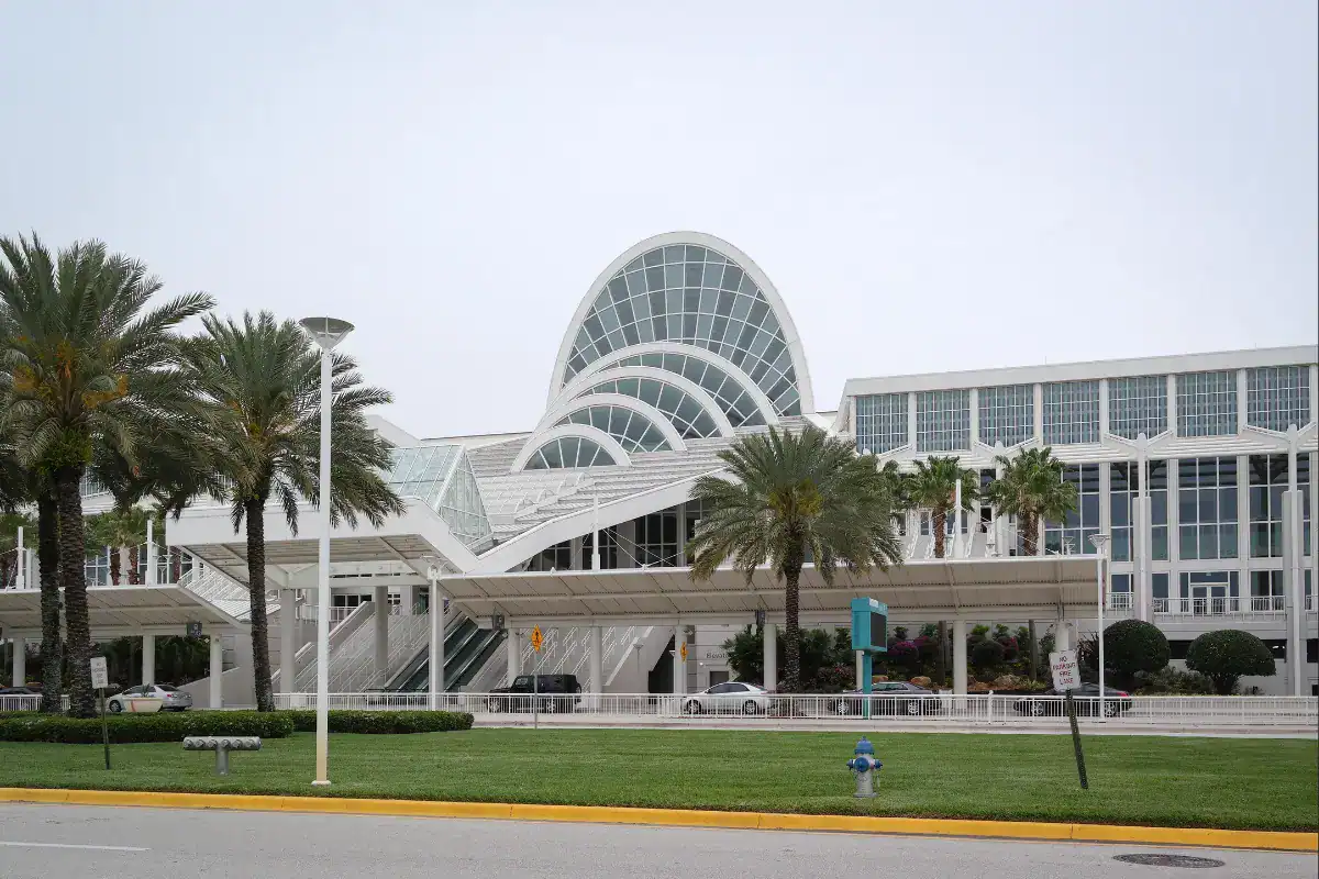 Orange Country Convention center, a good venue for Orlando magician & mentalist shows.