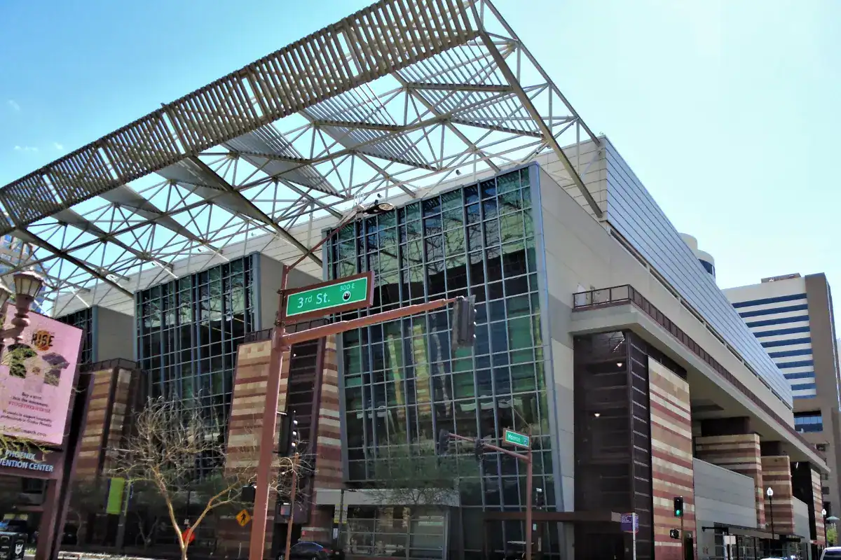 Phoenix Convention Center, a good venue for Phoenix magician shows