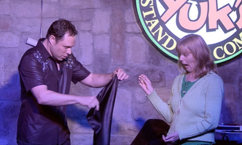 Randy Charach performing Mentalism