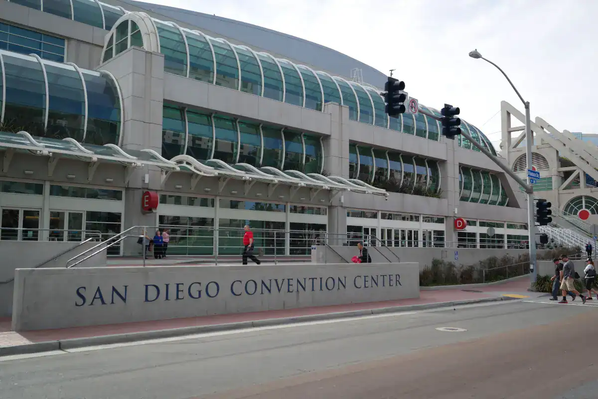 San Diego Convention Center, one of the venue for magician & mentalist shows