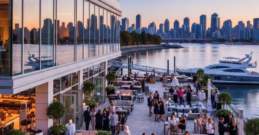 luxury waterfront hotel venue in Vancouver