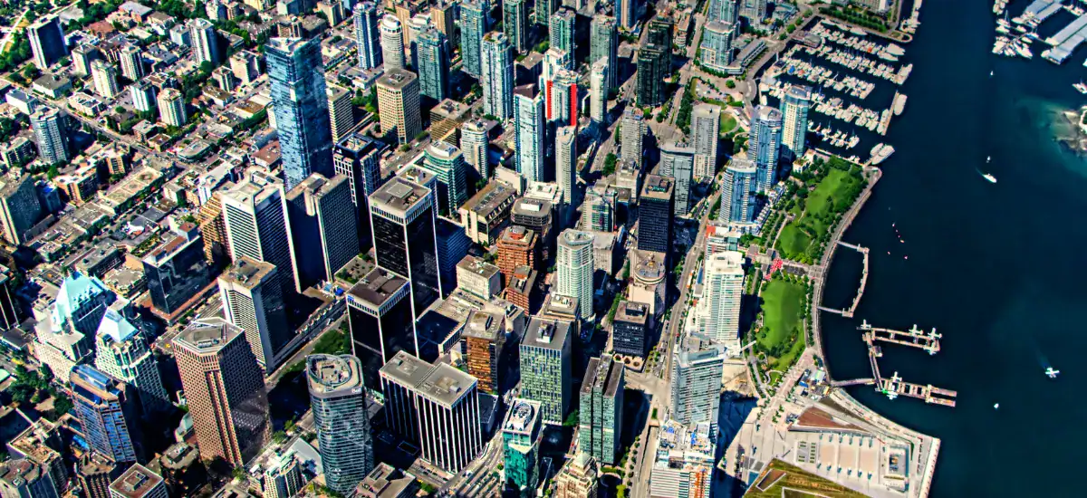 vancouver-city-view Vancouver city aerial view