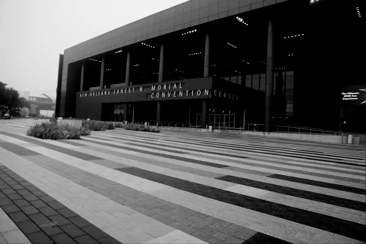 Ernest N Morial Convention Center, a good venue for magician and mentalist shows in New Orleans.