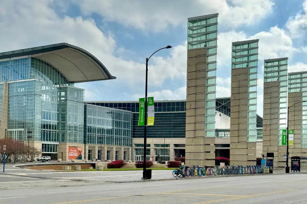 The McCormick Place Convention Center, one of the best place for Chicago magician shows for Corporate audience.