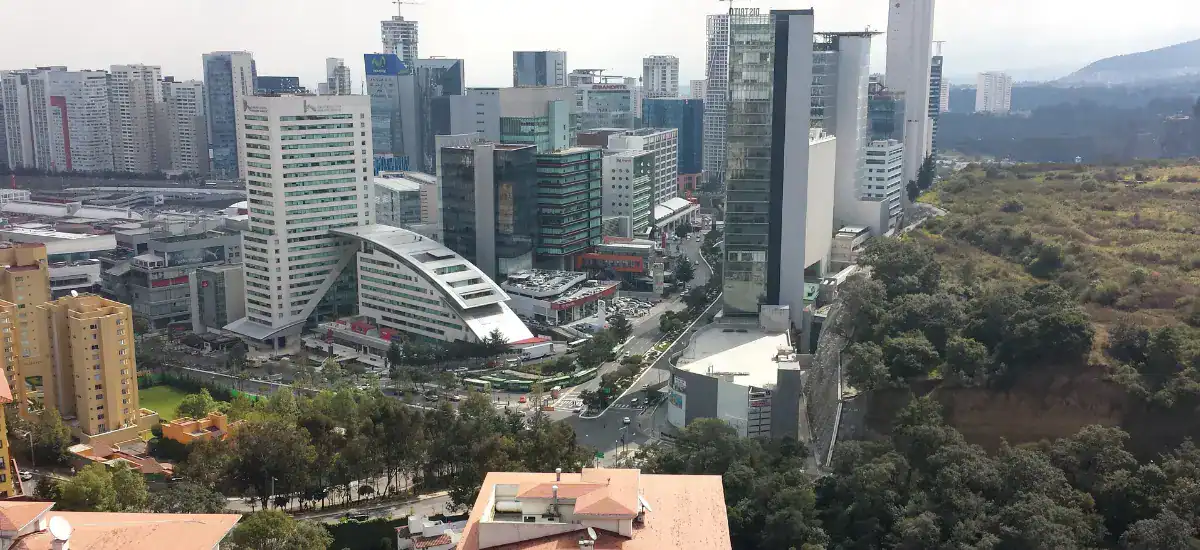 Beautiful view of Santa Fe skyline.