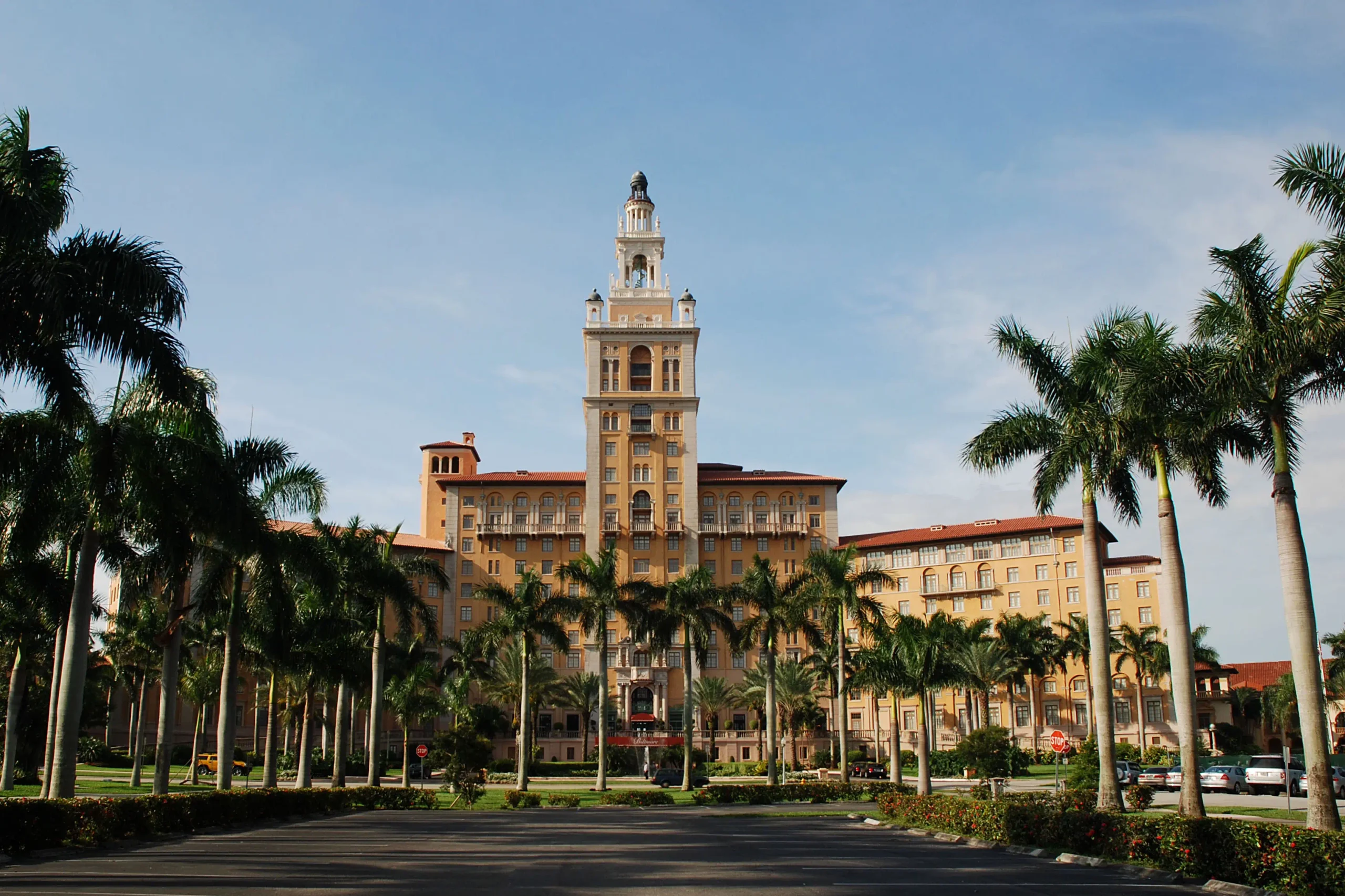 Front view of The Biltmore Hotel