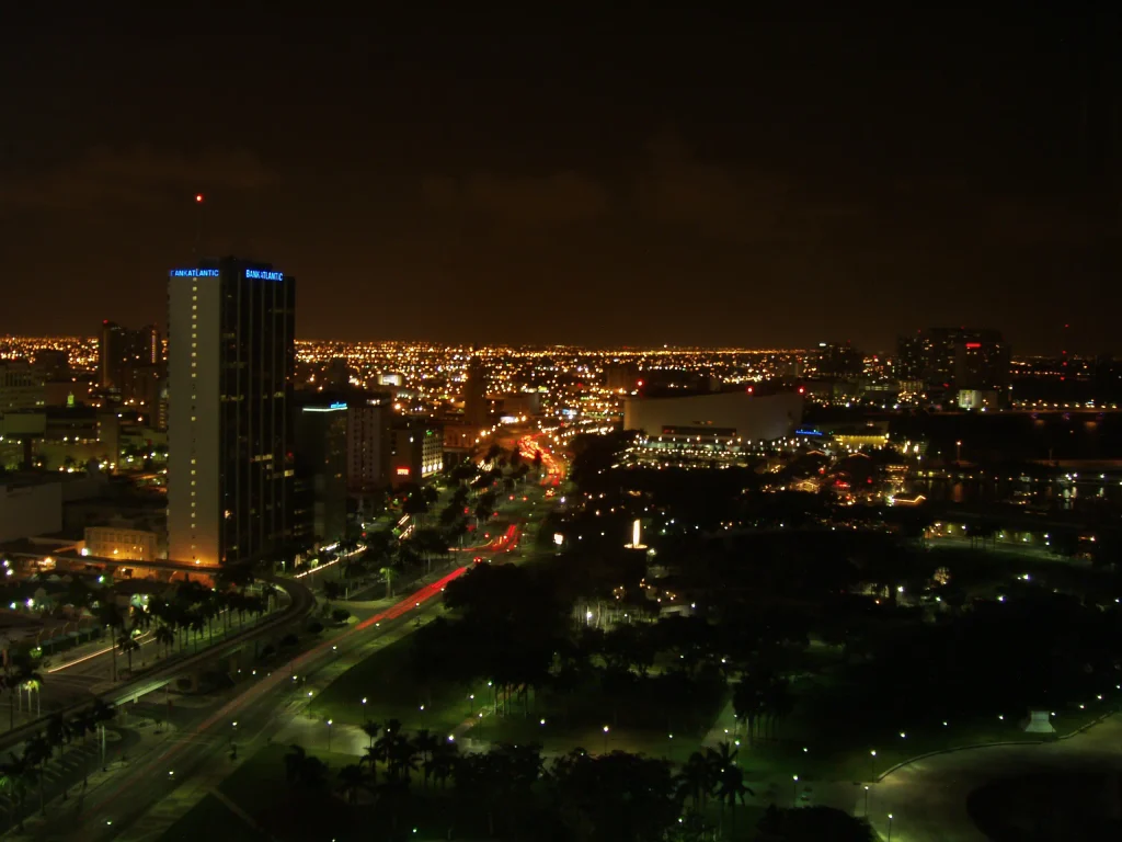 InterContinental Miami at Night